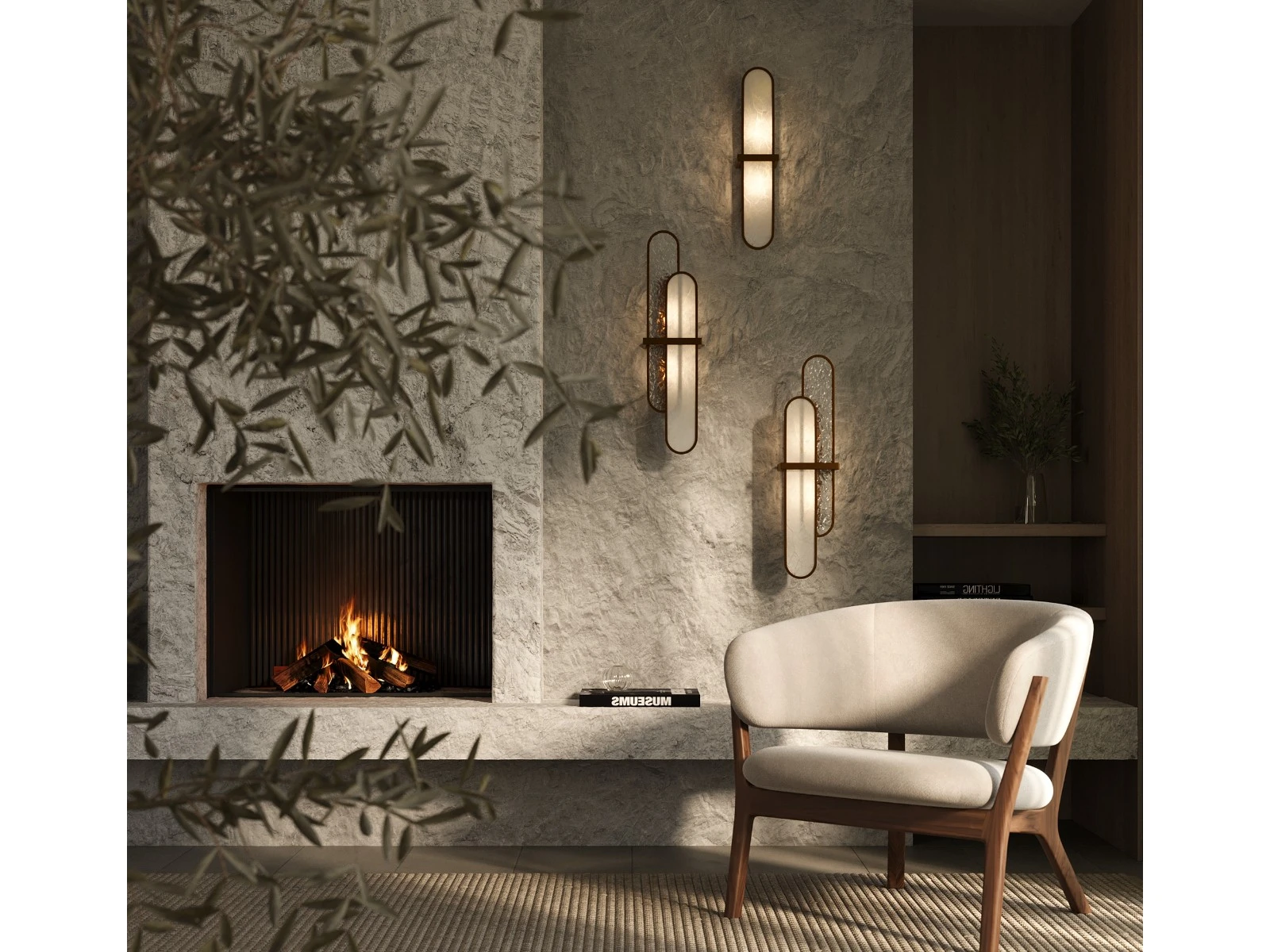 Настенный светильник (бра) Marmo 915165