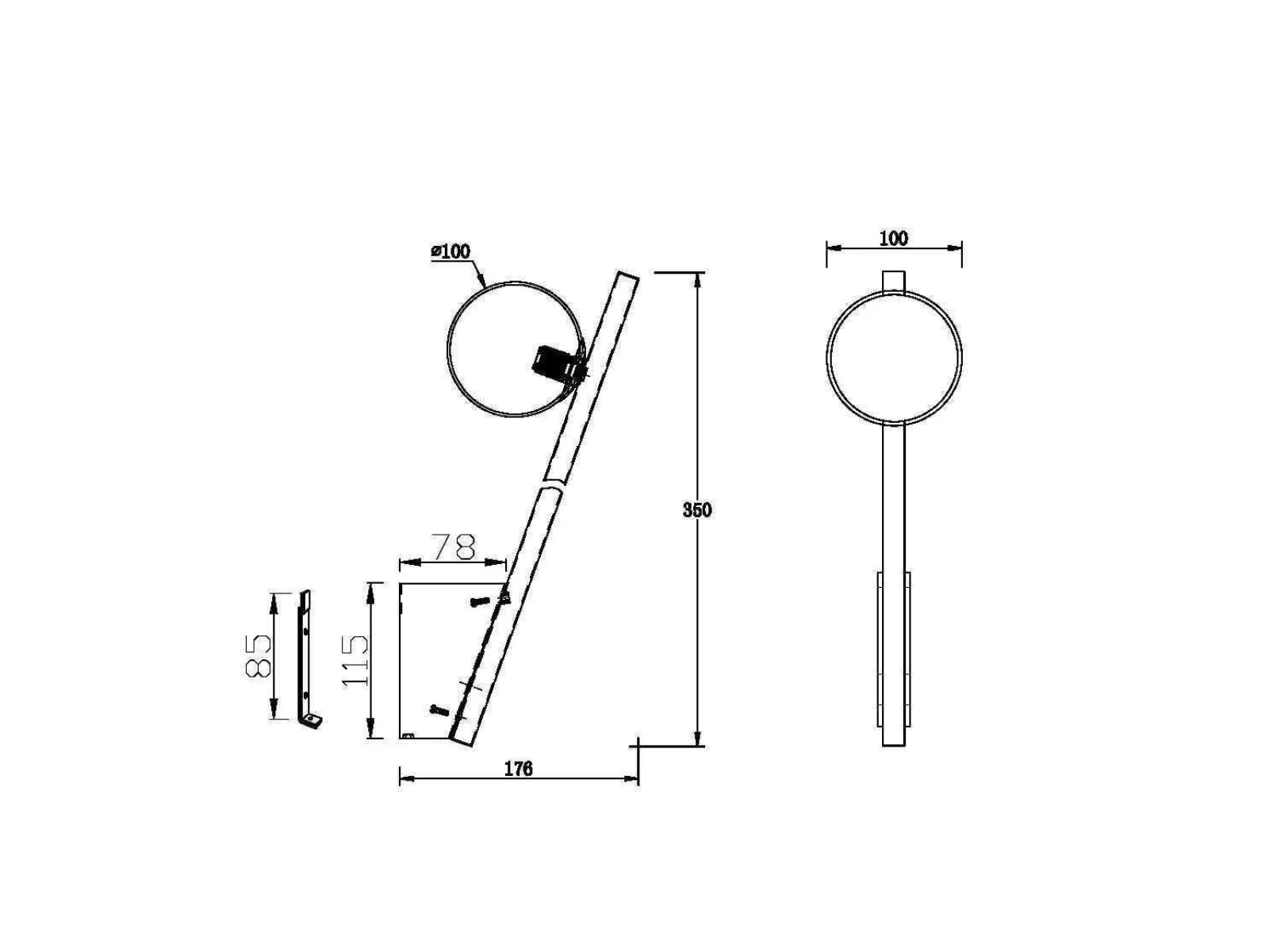 Настенный светильник (бра) Kazimir 915407  - фото 3