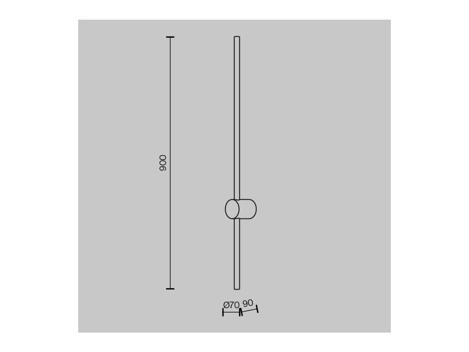 Настенный светильник (бра) Light stick 915461  - фото 5