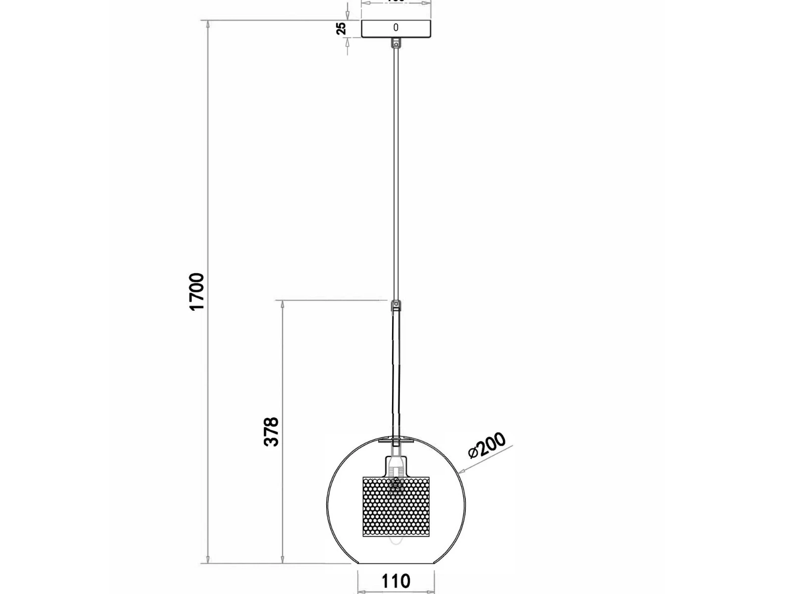 Подвесной светильник Bogota 915726
