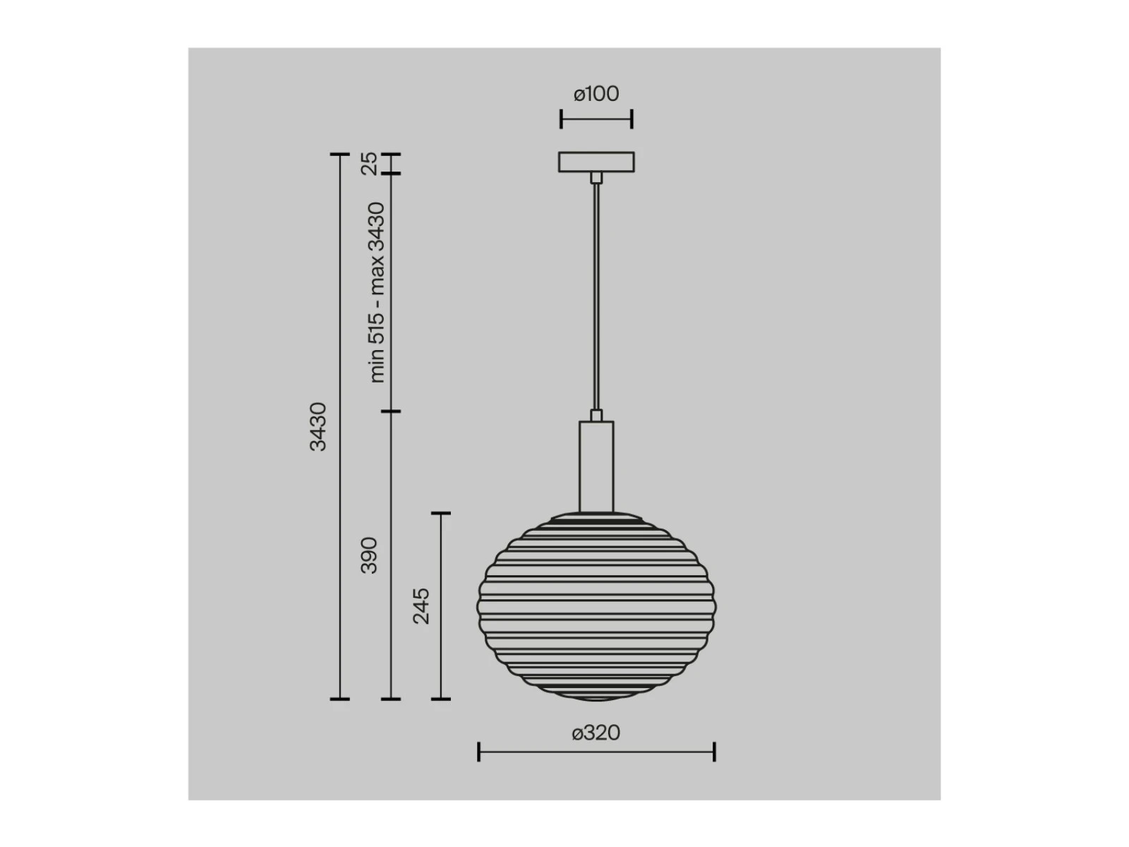Подвесной светильник Reels 915800