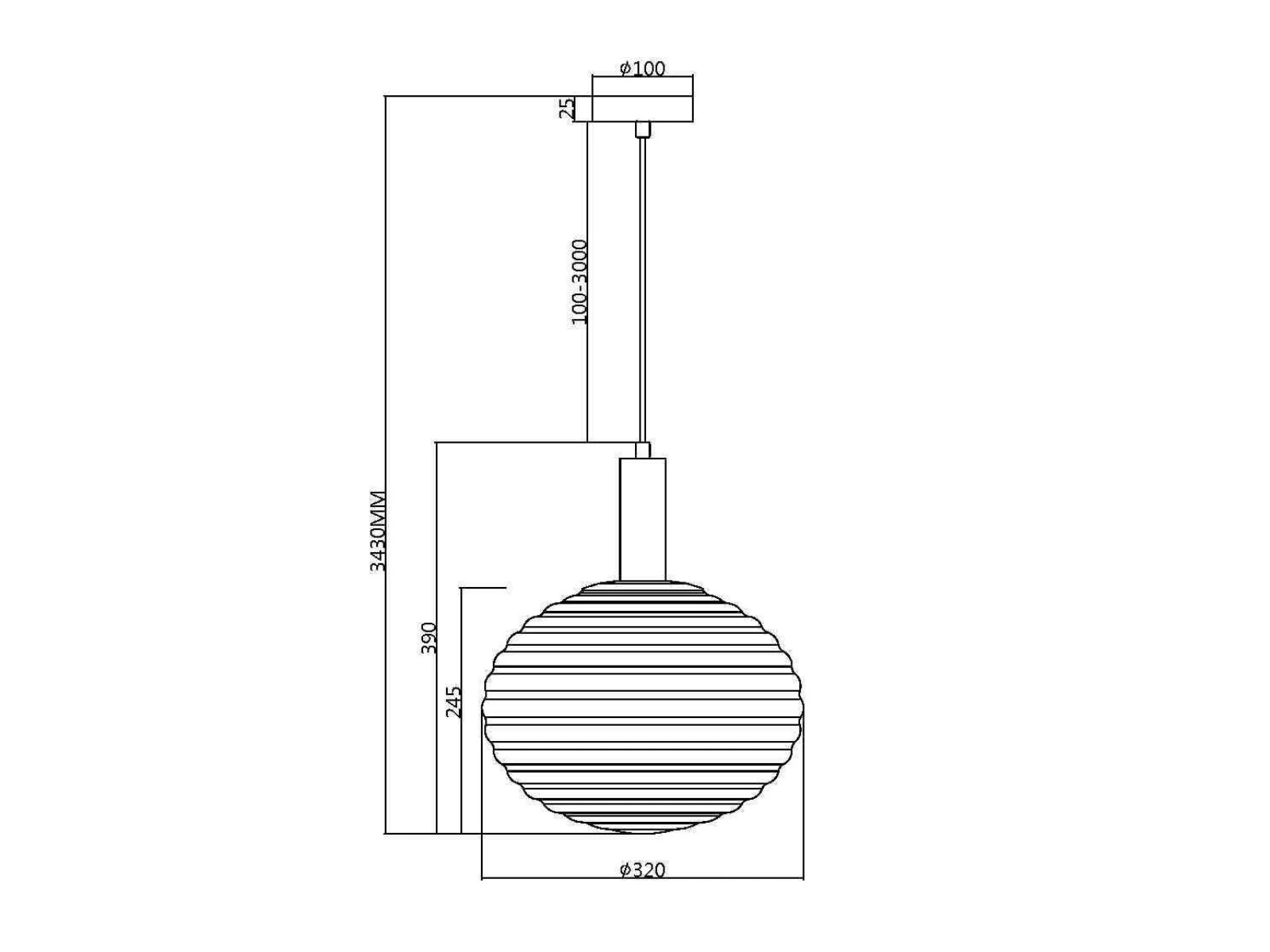 Подвесной светильник Reels 915800  - фото 3