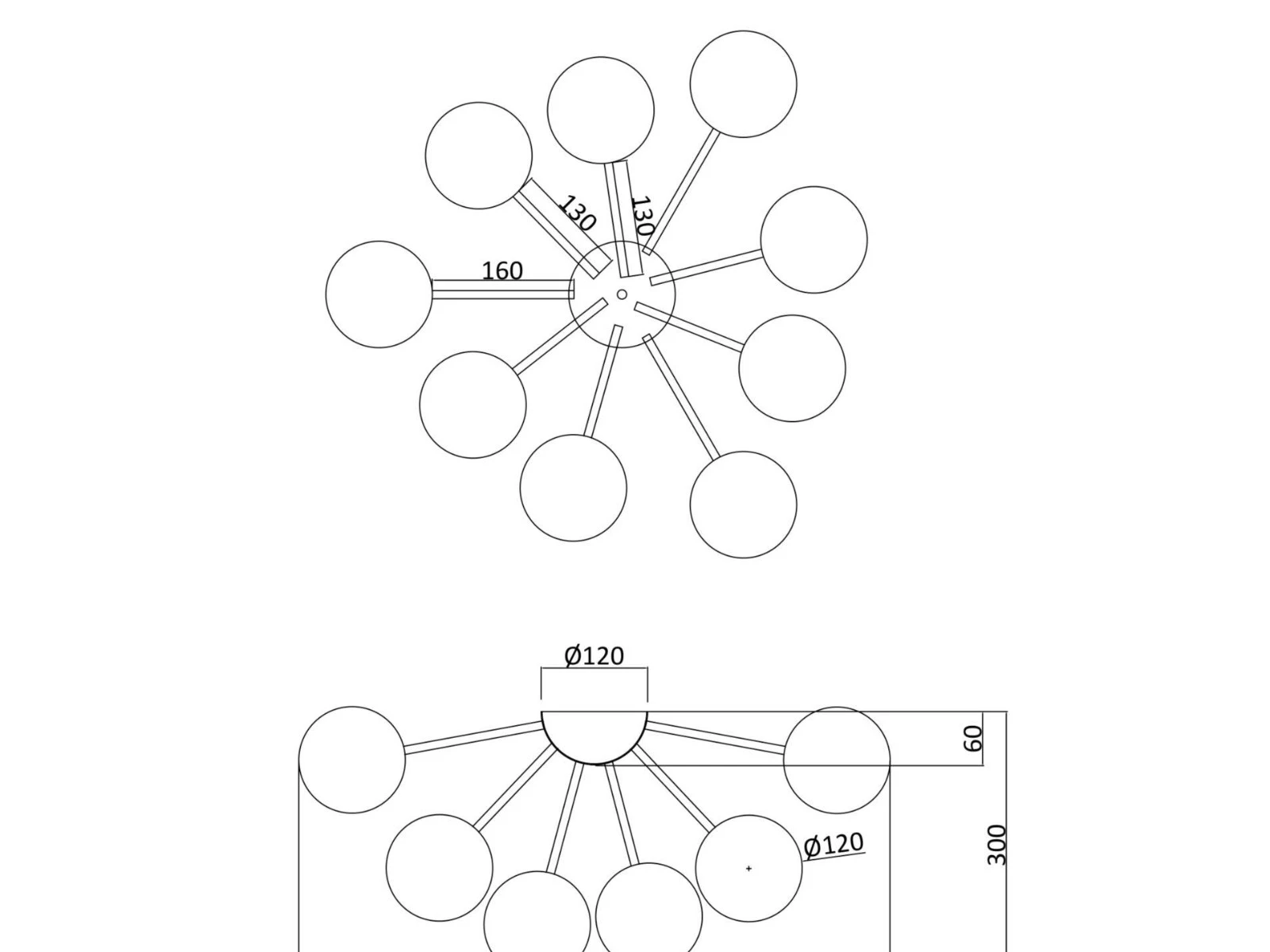 Потолочный светильник Alexis 915970