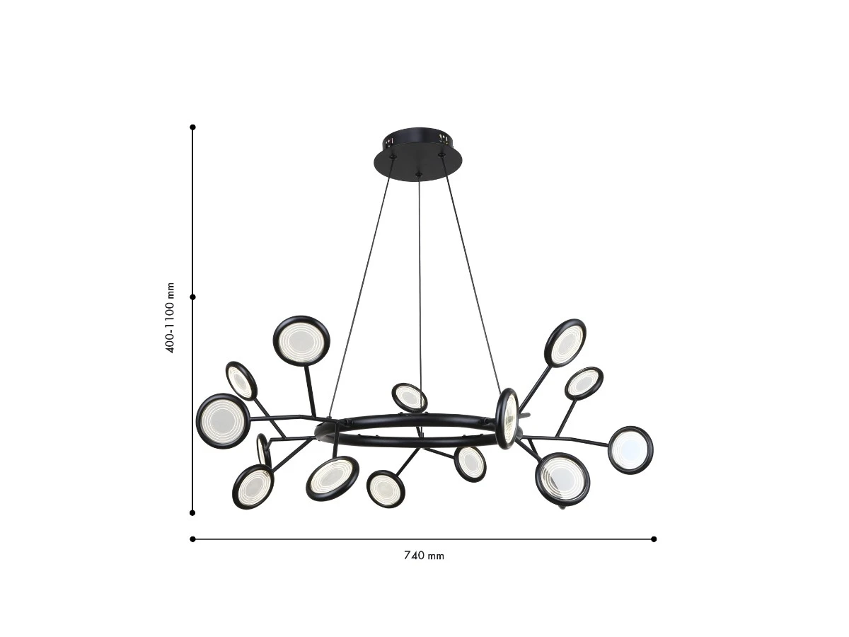 Подвесная люстра Mugs 916388  - фото 3