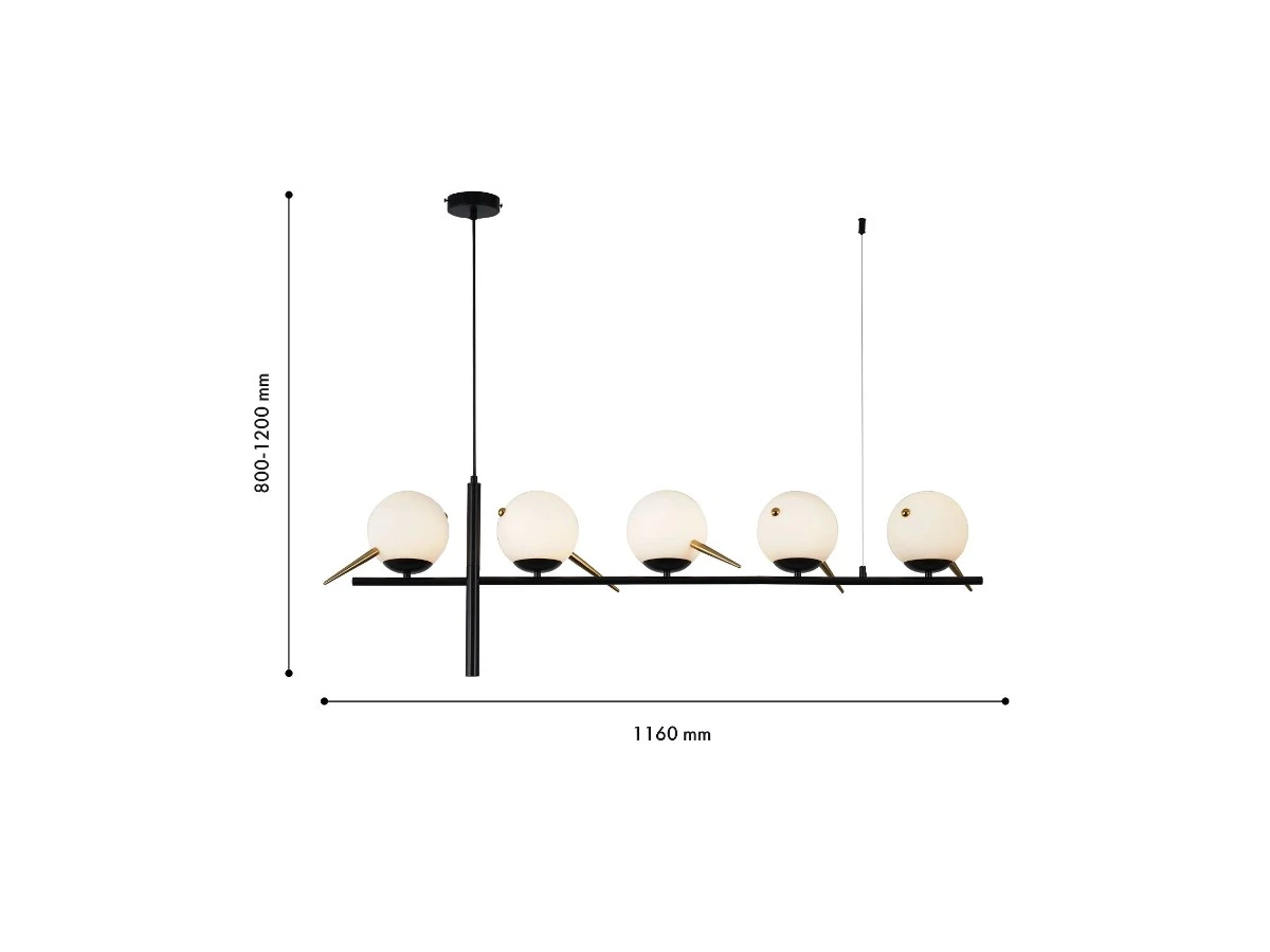 Подвесная люстра Tior 916600  - фото 3