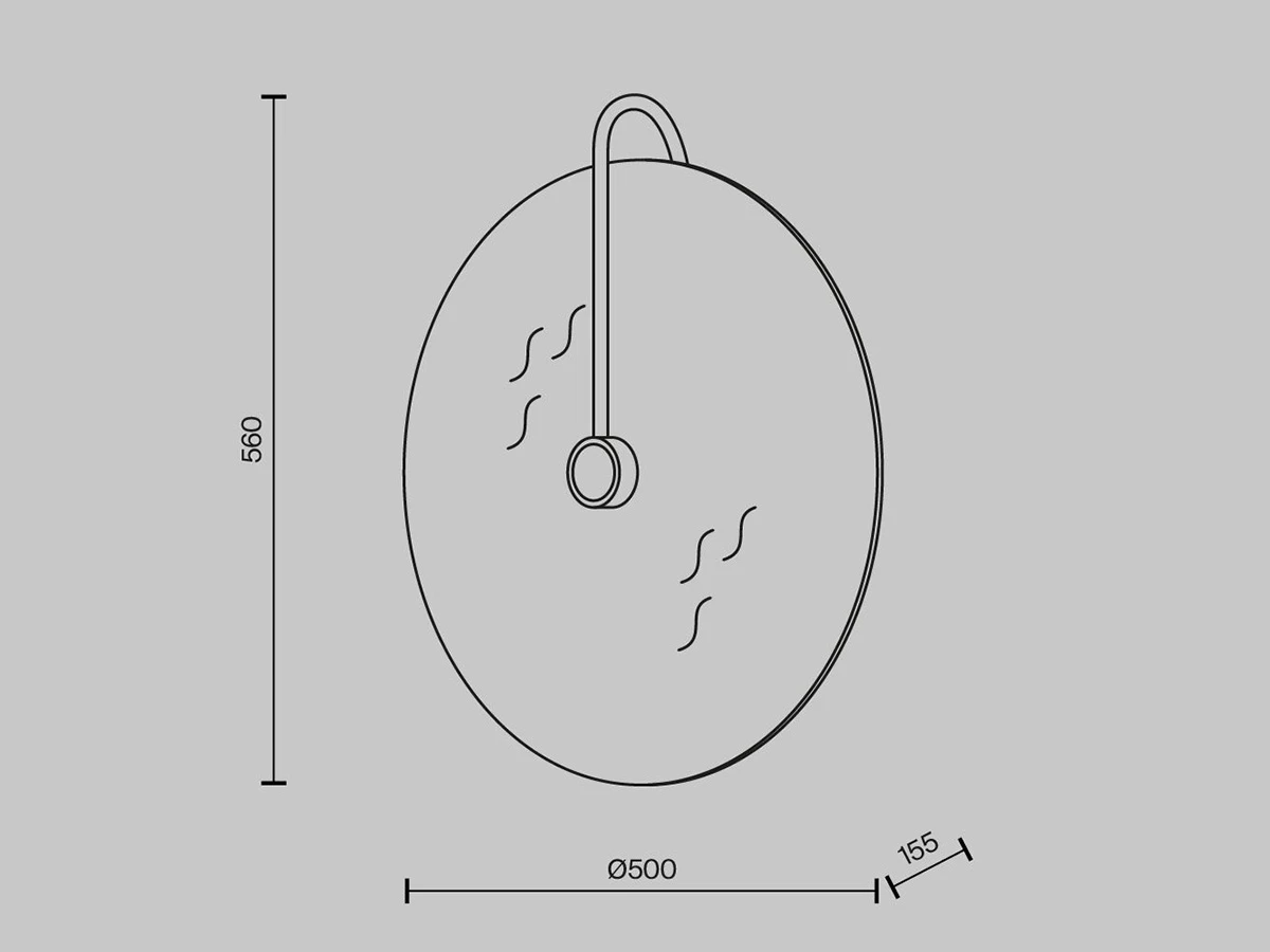 Настенный светильник (бра) Mare 916766  - фото 6