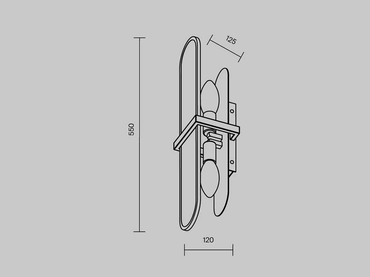 Настенный светильник (бра) Marmo 916795  - фото 7