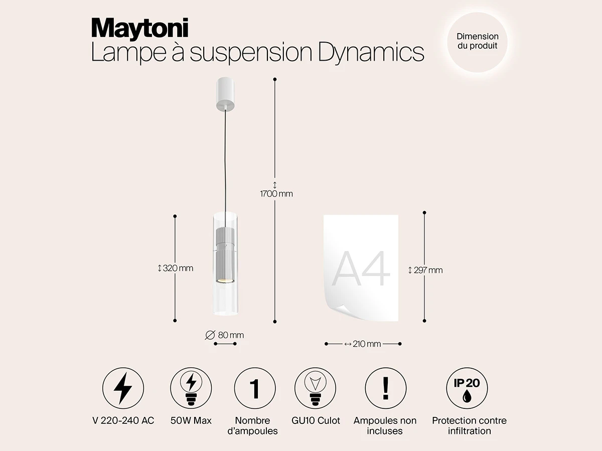 Подвесной светильник Dynamics 916821  - фото 7