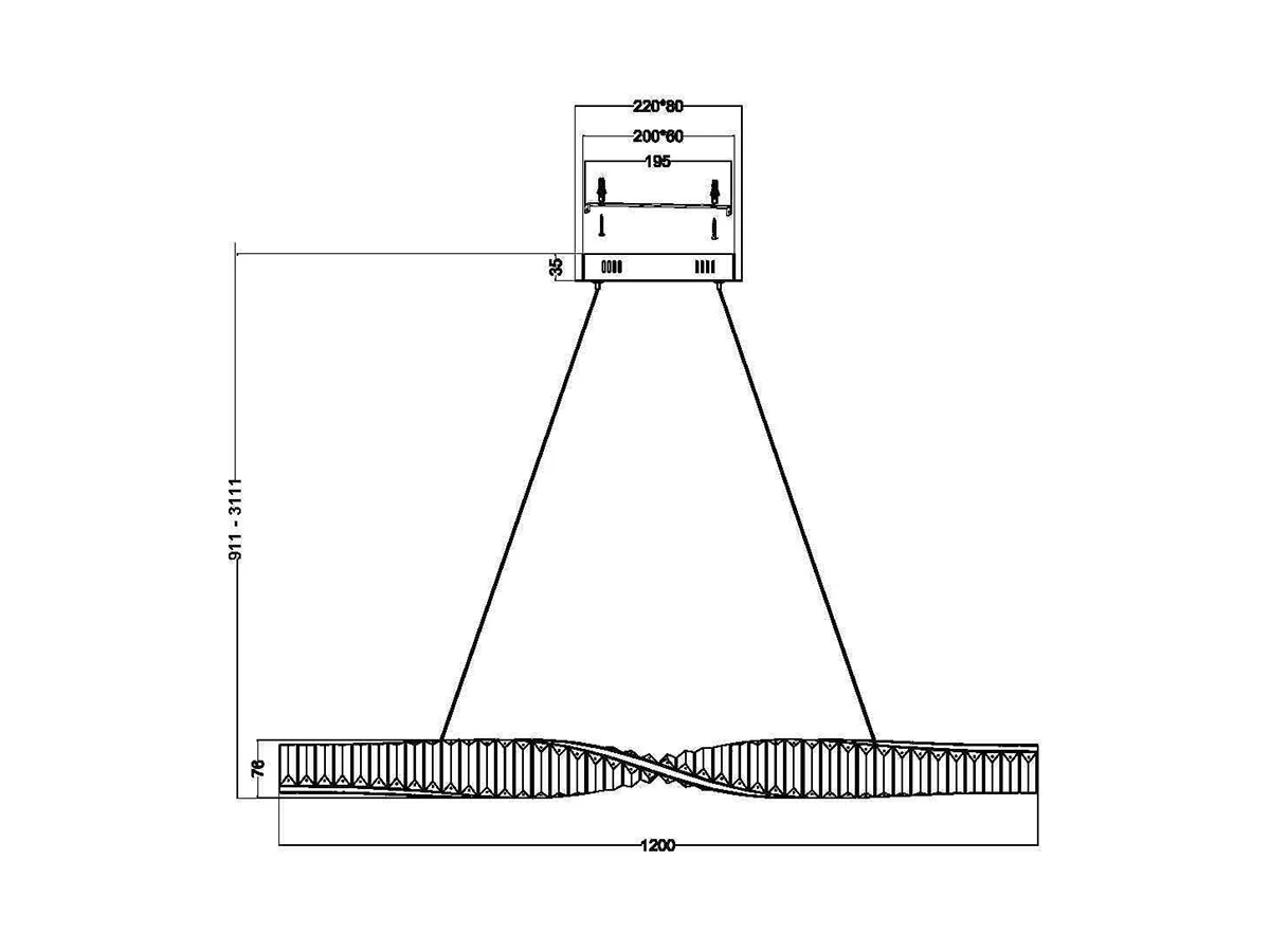 Подвесной светильник Krone 916862  - фото 7