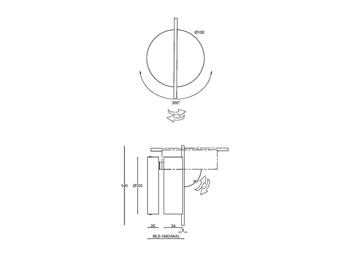 Настенный светильник (бра) Nuance 916966  - фото 9