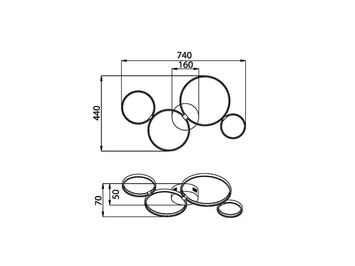Потолочный светильник Olympia 917111  - фото 6