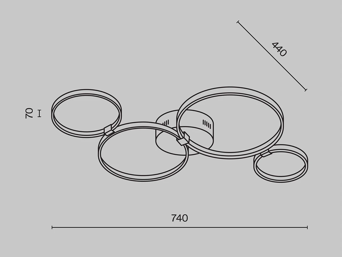 Потолочный светильник Olympia 917111  - фото 5