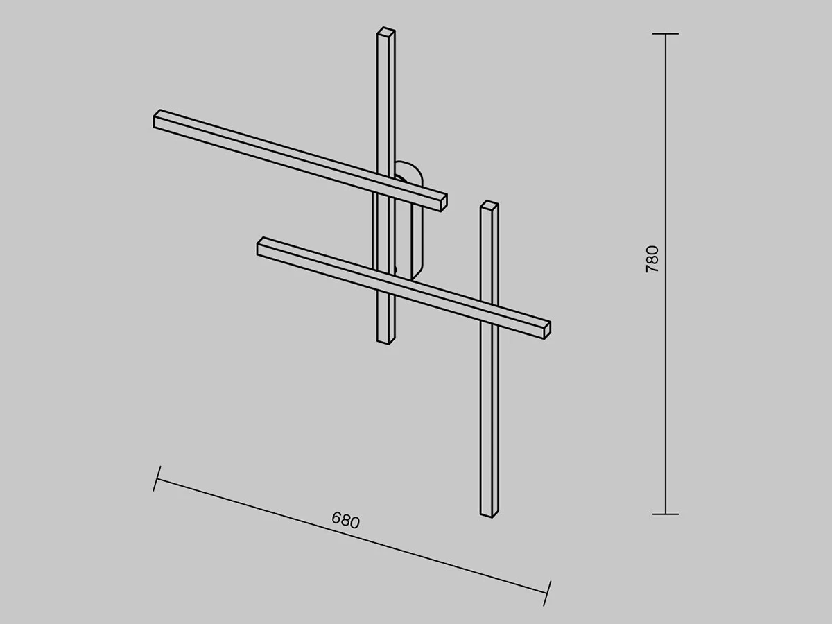 Настенный светильник (бра) Halo 917143  - фото 5