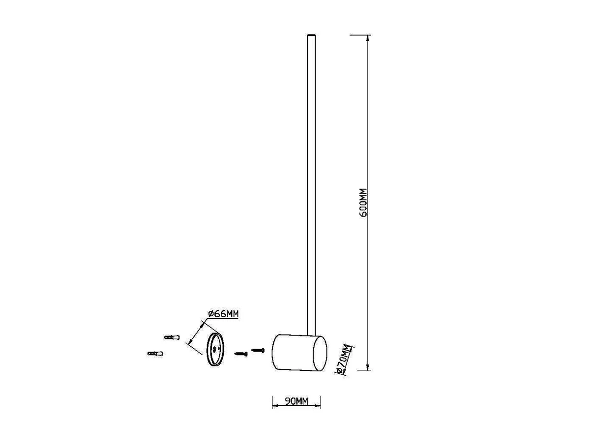 Настенный светильник (бра) Light stick 917212  - фото 4