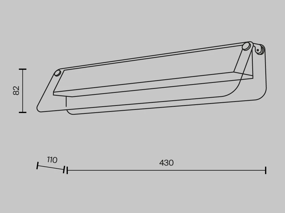 Настенный светильник (бра) Flat 917344  - фото 5