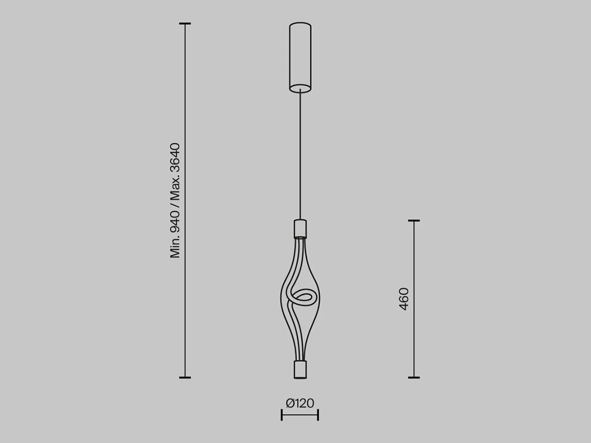 Подвесной светильник Loop 917407  - фото 7