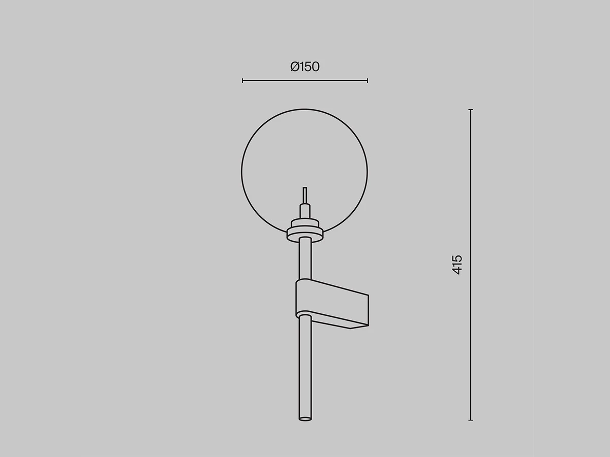 Настенный светильник (бра) Mood 917545  - фото 7