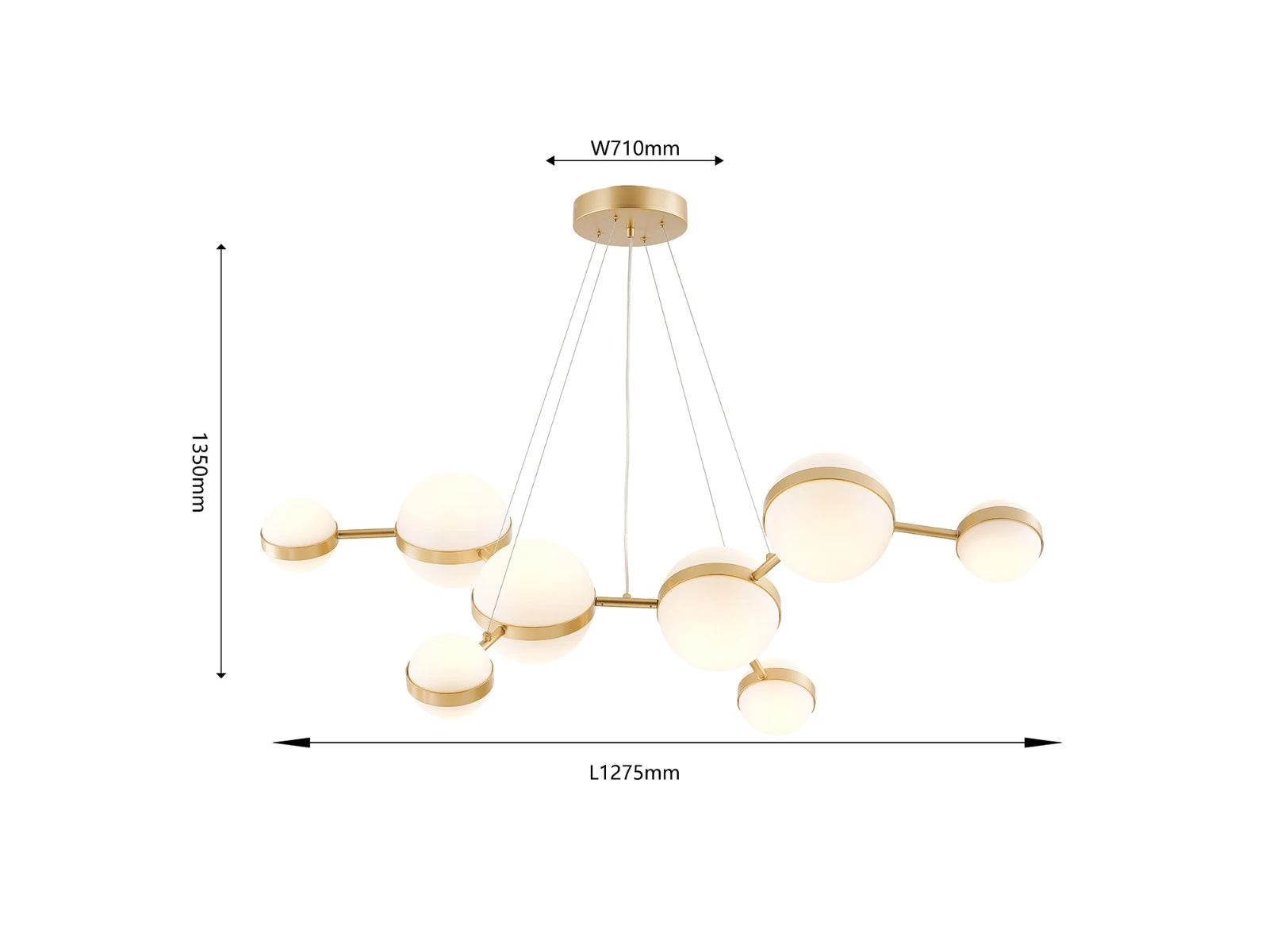 Подвесная люстра Asterismo 917652  - фото 3