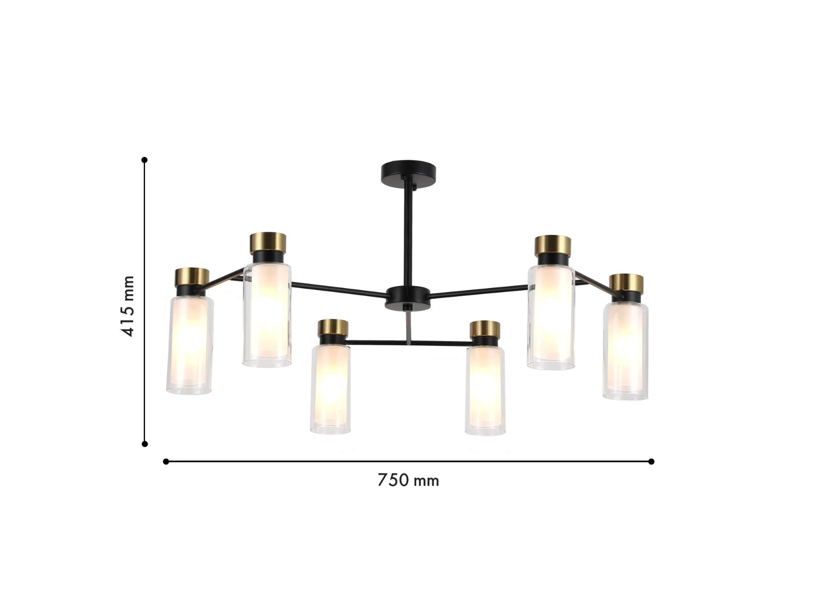 Потолочная люстра Slank 917716  - фото 3