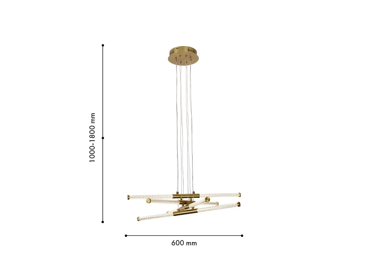Подвесная люстра Vigas 917905  - фото 3