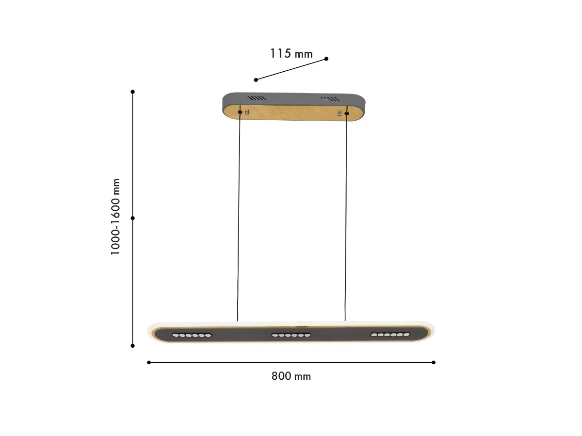 Подвесная люстра Strimler 917940  - фото 3