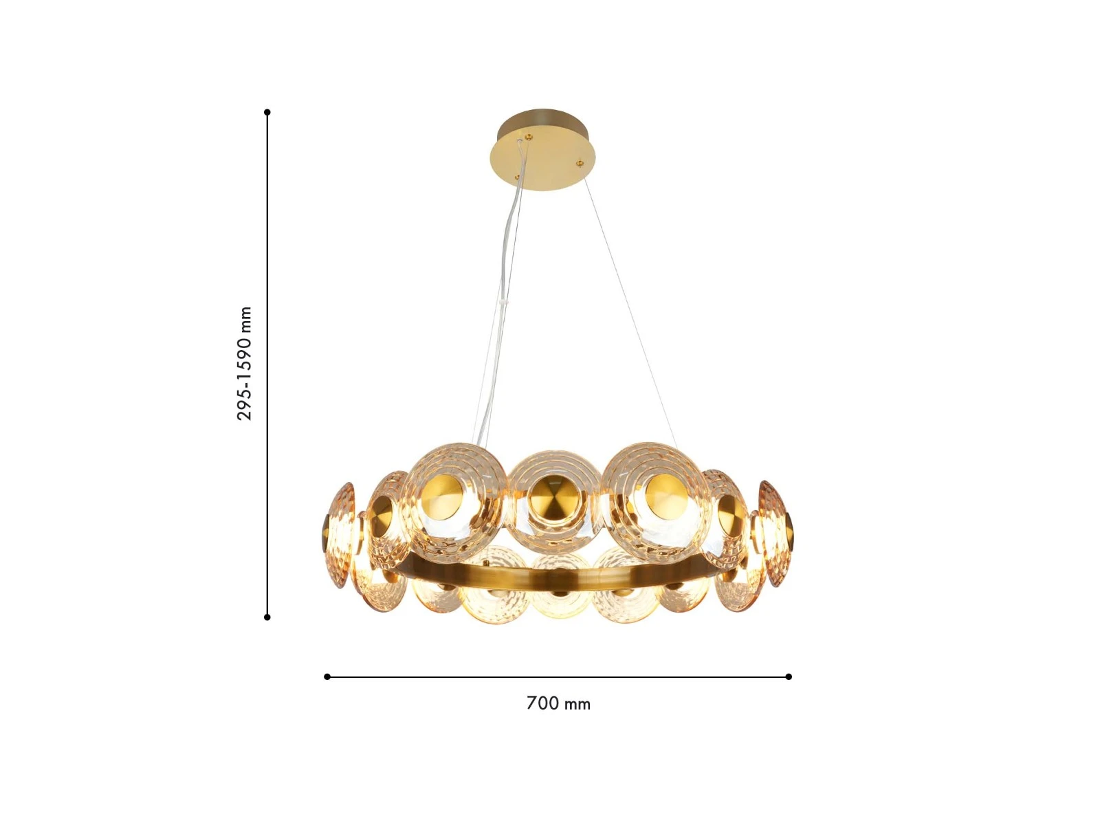 Подвесная люстра Claros 917982