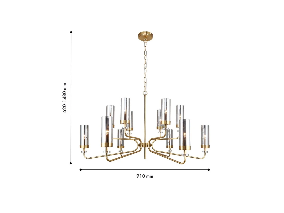 Подвесная люстра Shandar 917988  - фото 3
