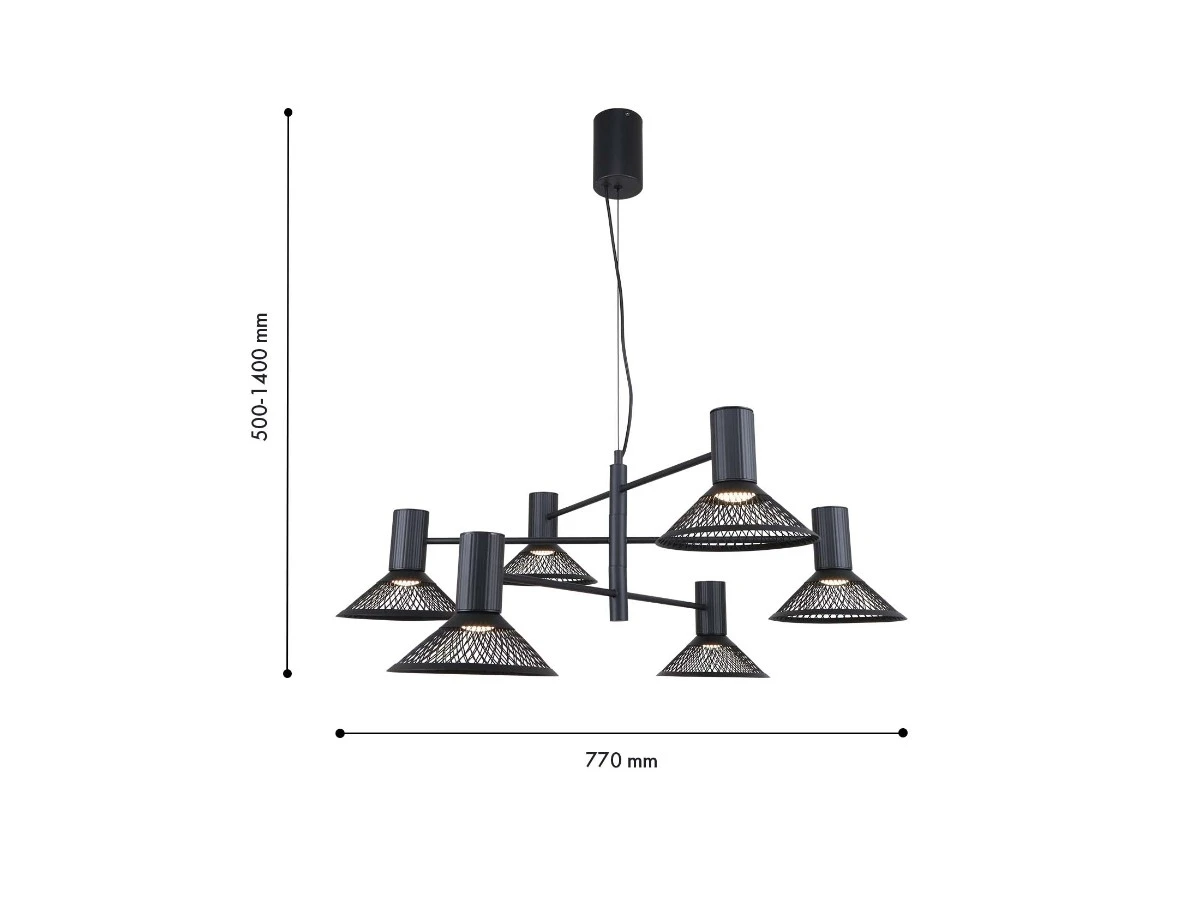 Подвесная люстра Metrics 918027  - фото 3
