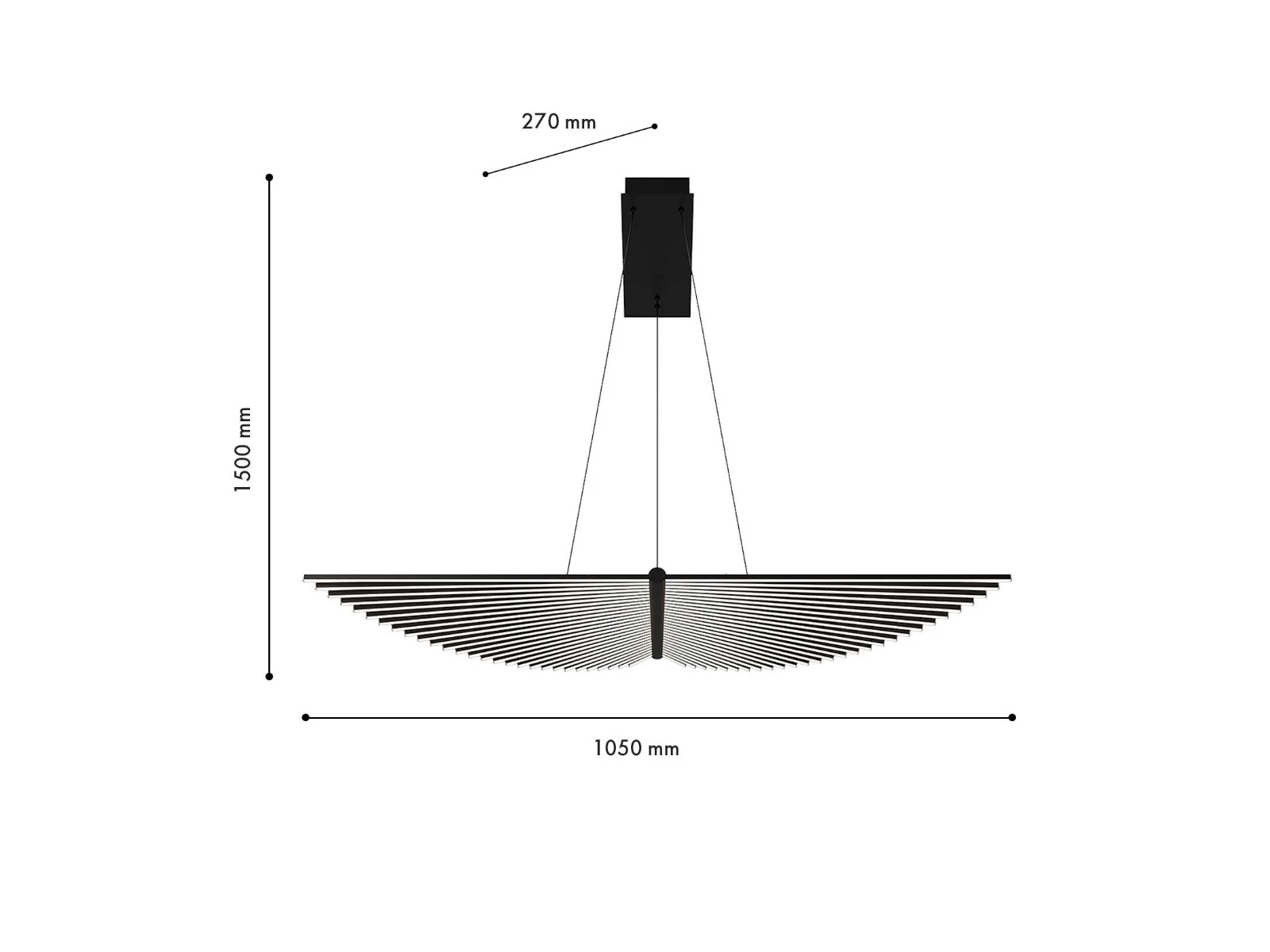 Подвесная люстра Vingar 918037