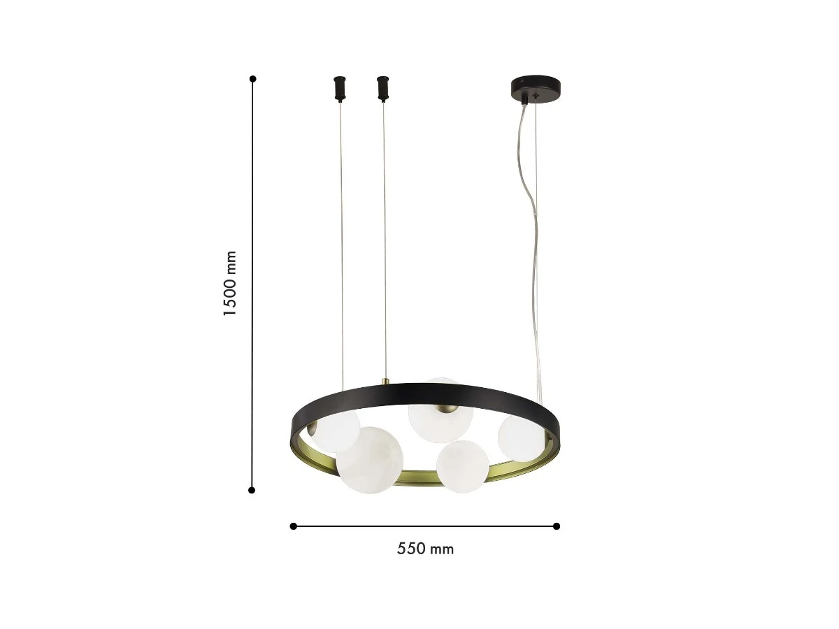 Подвесная люстра Shanku 918052  - фото 3