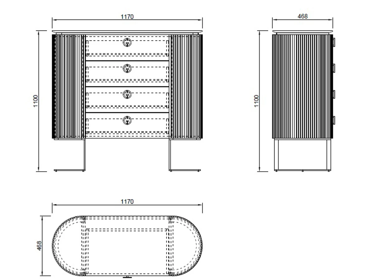 Комод LUCIANO 918932  - фото 4