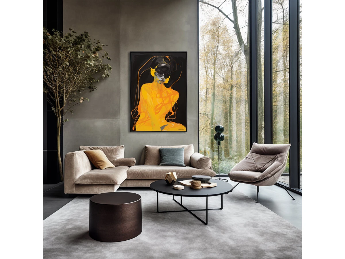 Репродукция картины на холсте A minute before waking up, No 2, 2024г. 919186  - фото 3