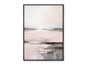 Репродукция картины на холсте Landscape Collection, Frosty morning, No 1, 2024г.