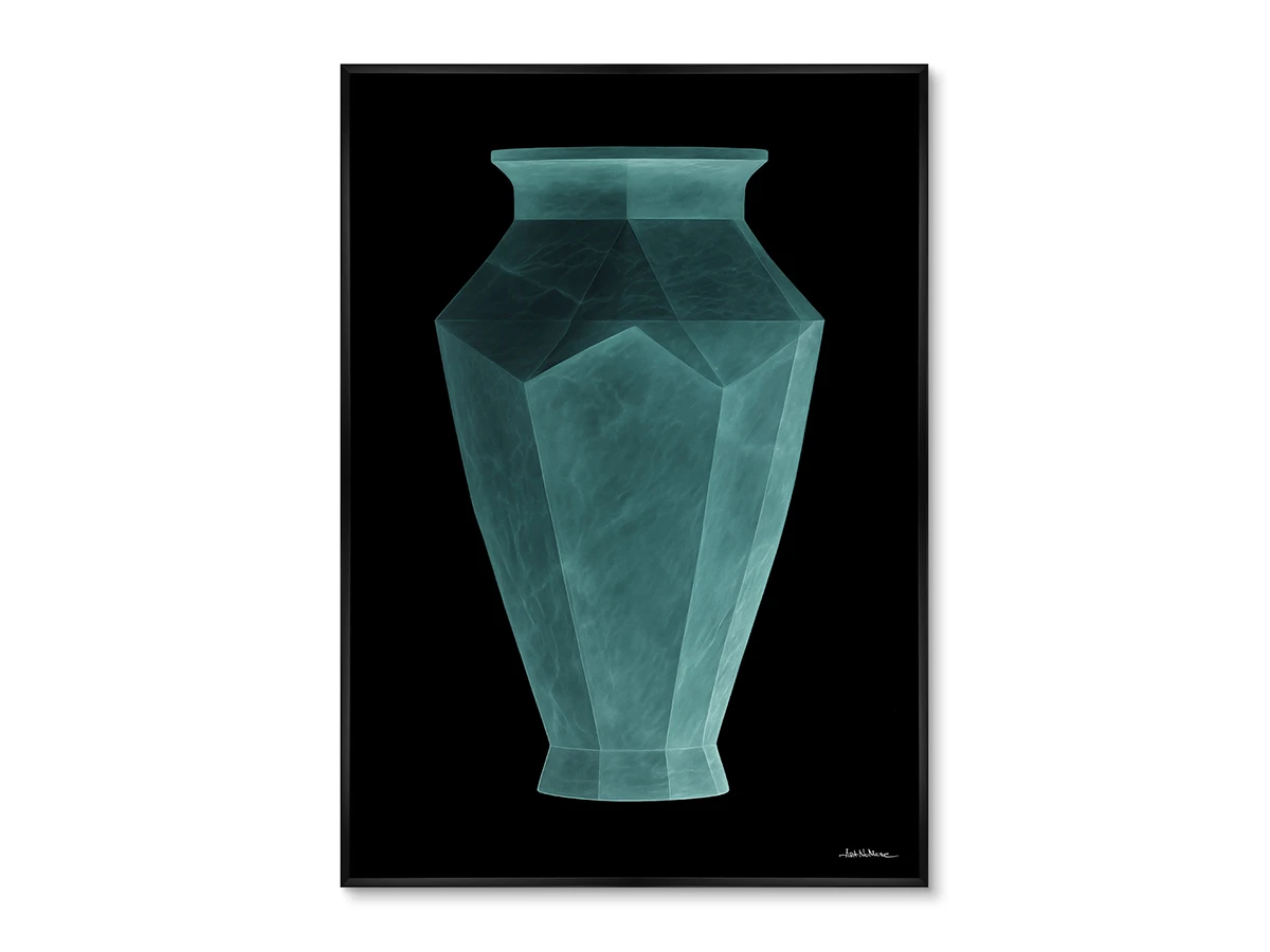 Репродукция картины на холсте Colored vase, No 1, 2024г. 919390