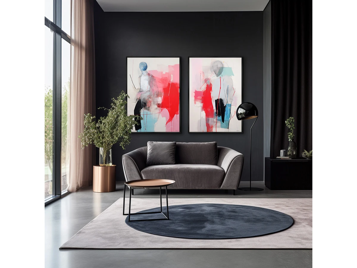 Набор из 2-х репродукций картин на холсте Одинокий, 2024г. 919453  - фото 3