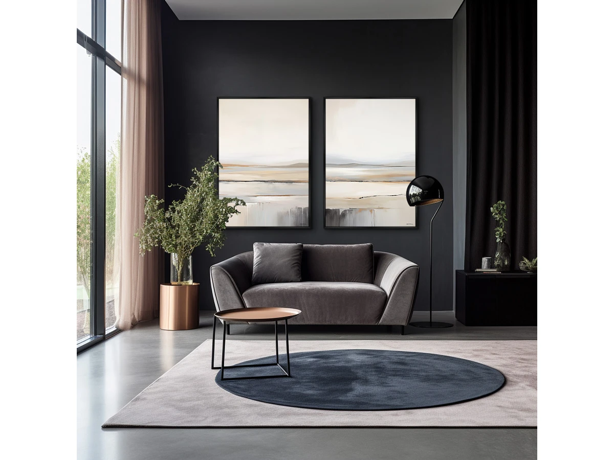 Набор из 2-х репродукций картин на холсте Landscape collection, Salt lake, 2024г. 919489  - фото 5