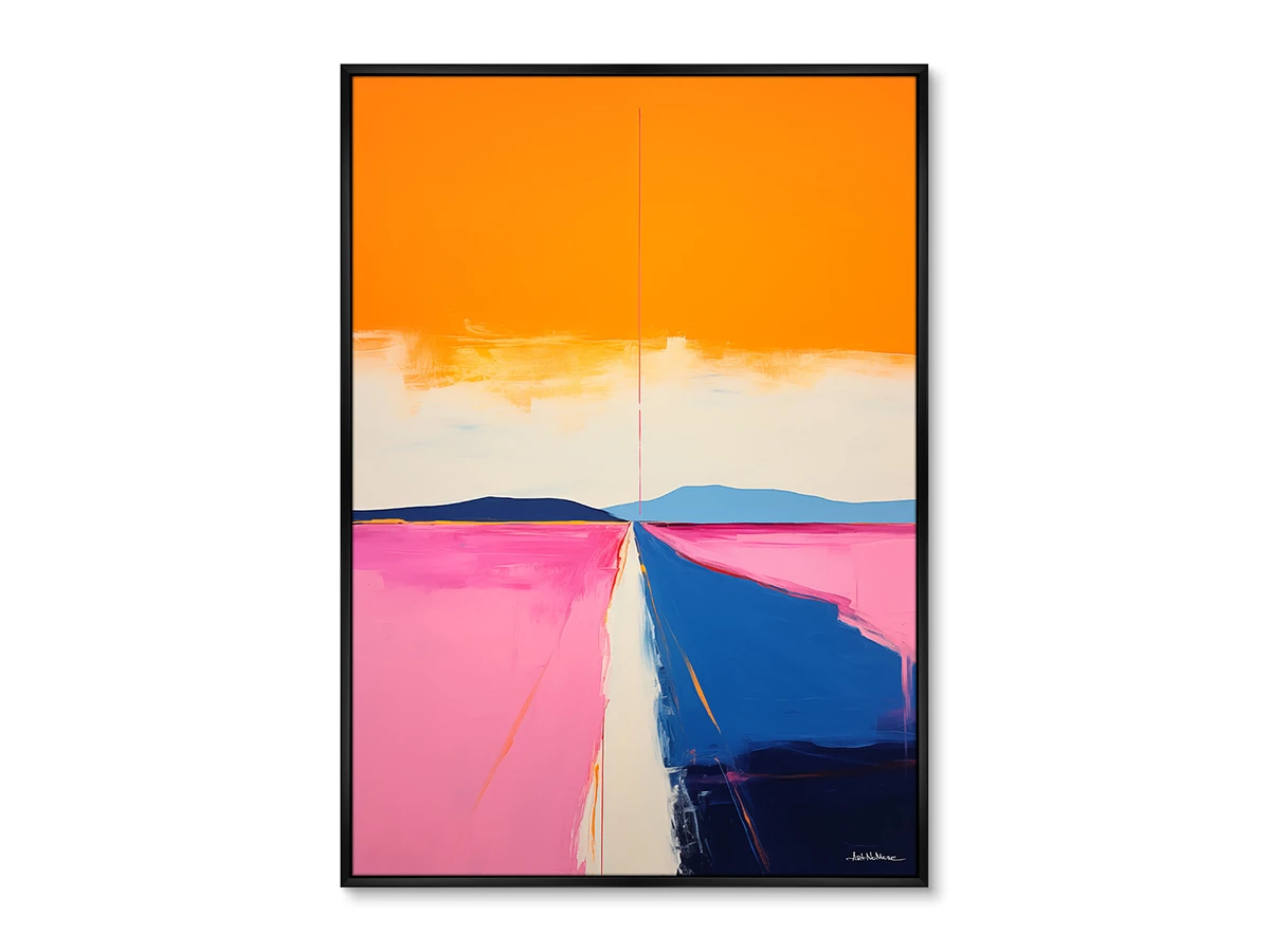 Набор из 2-х репродукций картин на холсте Landscape Collection, Lines of roads, 2024г. 919509  - фото 4