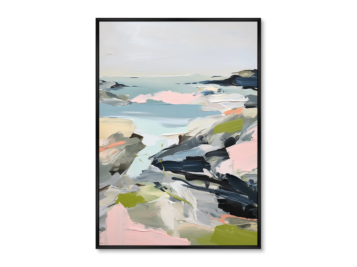 Набор из 2-х репродукций картин на холсте Вид на залив, 2024г. 919513  - фото 4