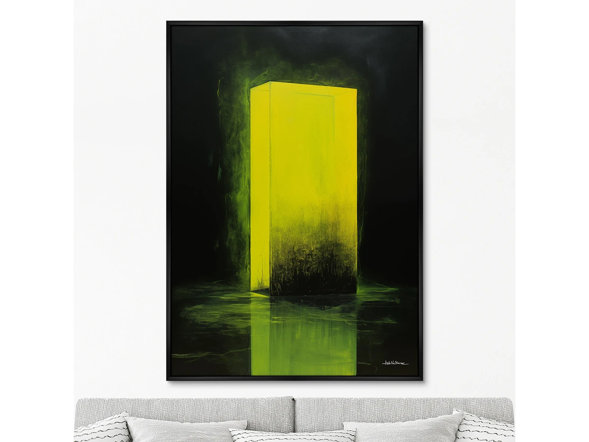 Репродукция картины на холсте Neon Consciousness, 2024г. 919524