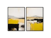 Набор из 2-х репродукций картин на холсте Южный этюд, 2024г.