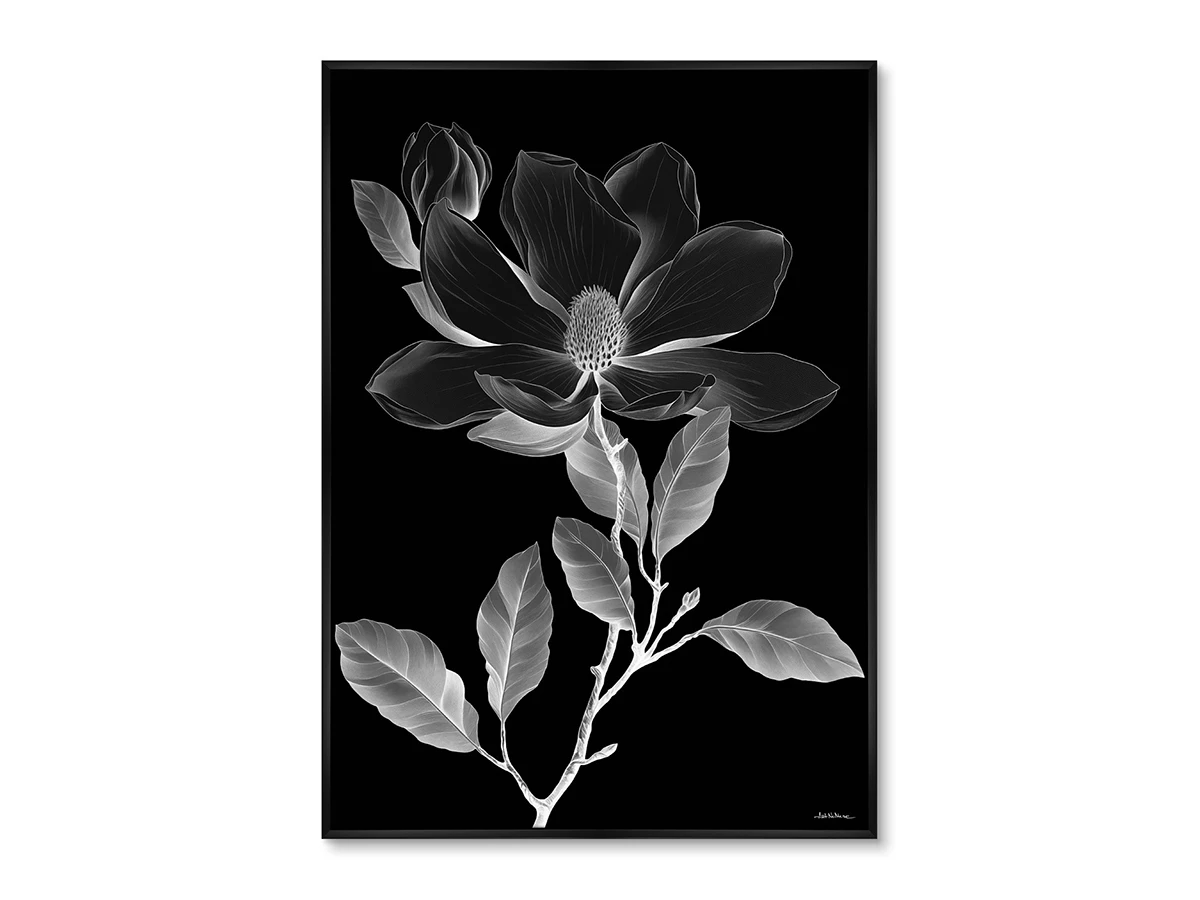 Набор из 2-х репродукций картин на холсте Night bloom, 2024г. 919531  - фото 4