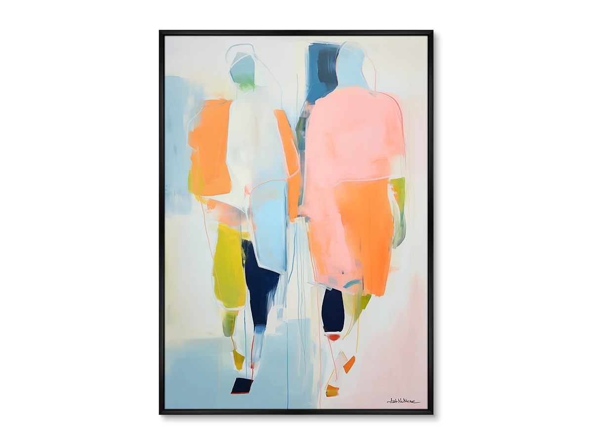 Набор из 2-х репродукций картин на холсте Passers-by, 2024г. 919555  - фото 3