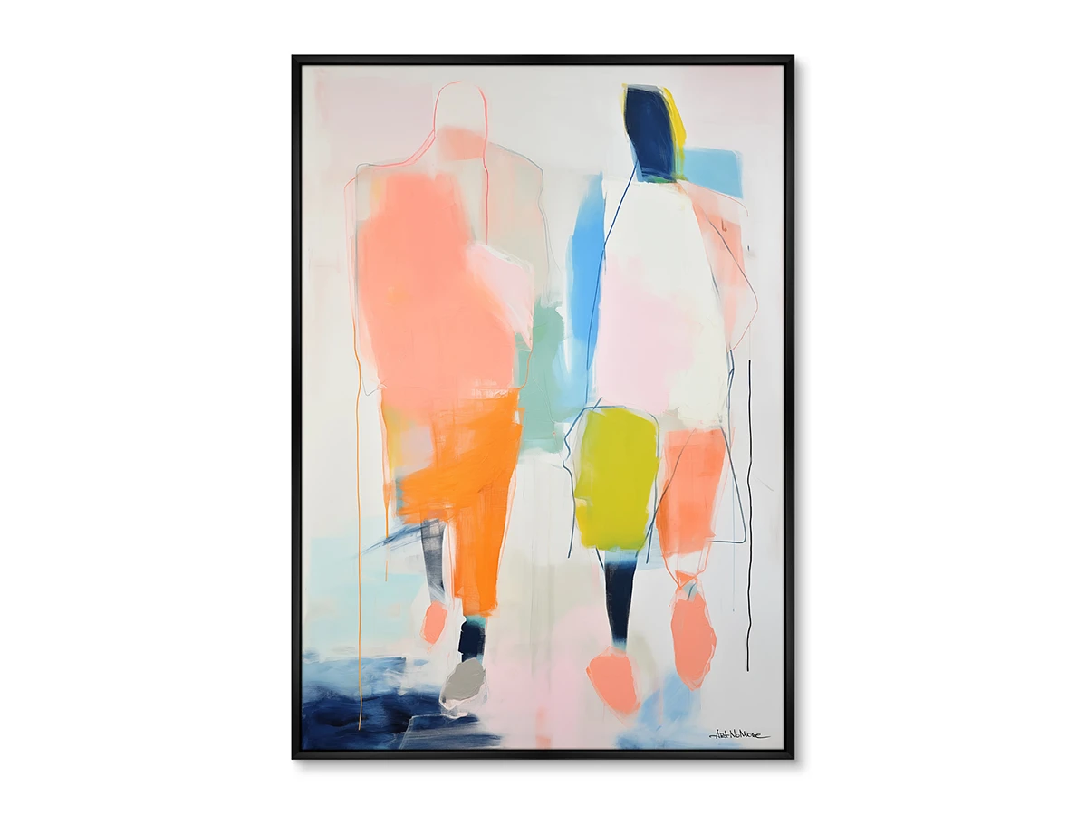 Набор из 2-х репродукций картин на холсте Passers-by, 2024г. 919555  - фото 4