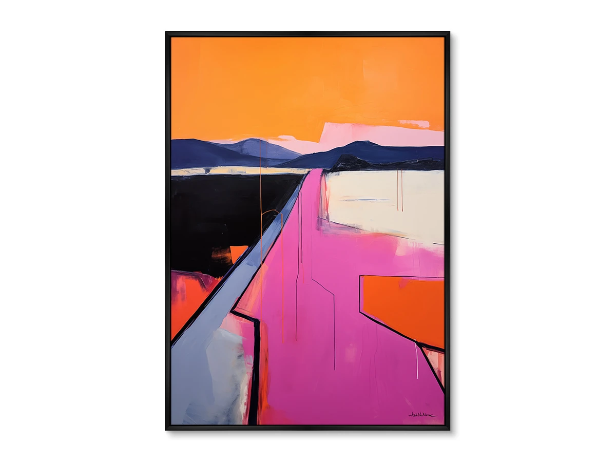 Набор из 2-х репродукций картин на холсте В закатную даль, 2024г. 919557  - фото 3