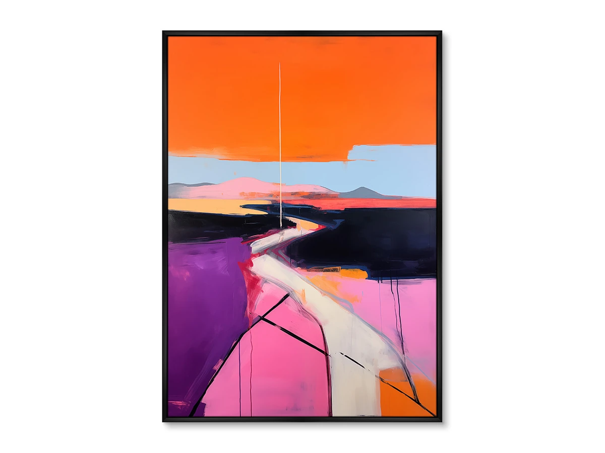 Набор из 2-х репродукций картин на холсте В закатную даль, 2024г. 919557  - фото 4