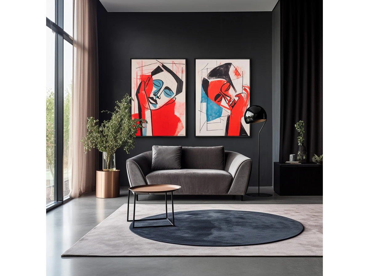 Набор из 2-х репродукций картин на холсте Sweet dreams, 2024г. 919559  - фото 5