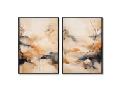 Набор из 2-х репродукций картин на холсте Landscape Collection, Spring, 2024г.