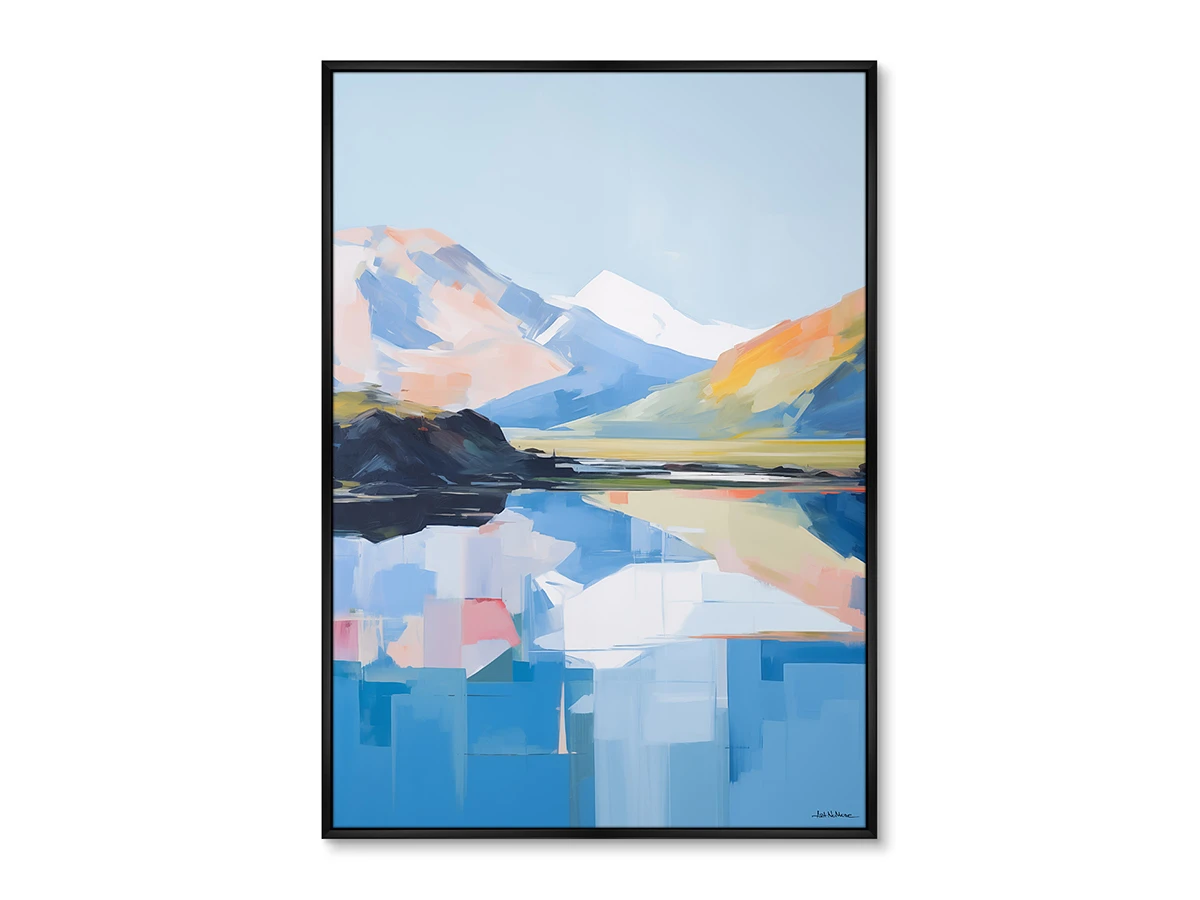 Набор из 2-х репродукций картин на холсте Landscape collection, The Reflection, 2024г. 919667  - фото 3