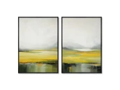 Набор из 2-х репродукций картин на холсте Долина, 2024г.
