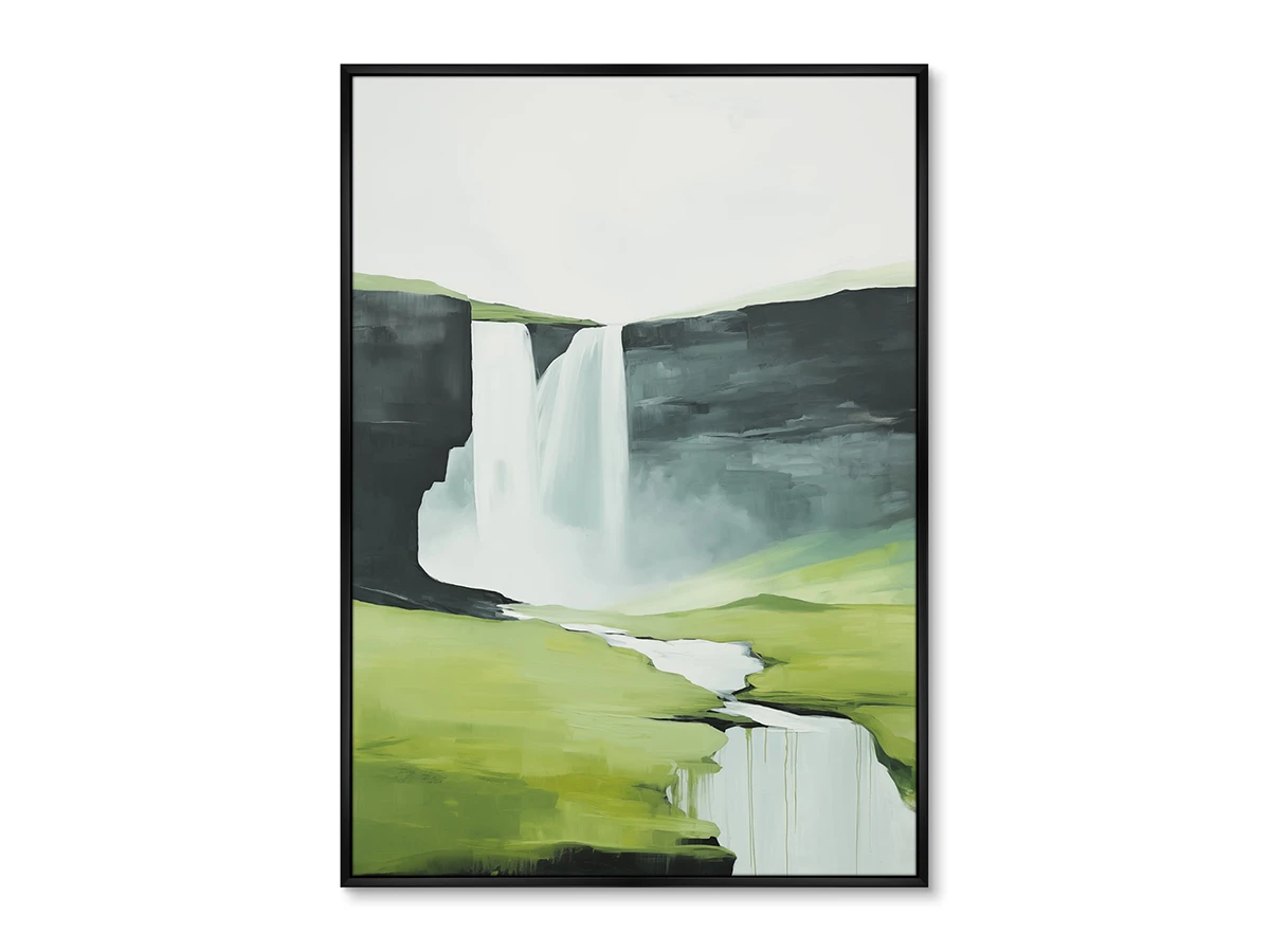 Набор из 2-х репродукций картин на холсте Landscape collection, Milky rivers, 2024г. 919677  - фото 4